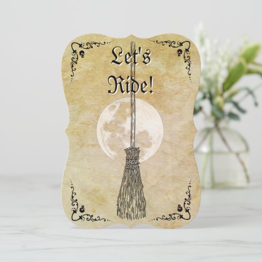 Whimsical Witchy Full Moon (Standing Front)