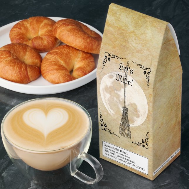 Whimsical Witchy Full Moon  Roasted Coffee (Breakfast)