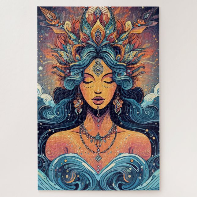 Whimsical Women Jigsaw Puzzle (Vertical)