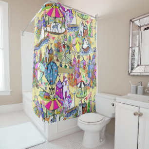 Whimsical Wonderland Shower Curtain