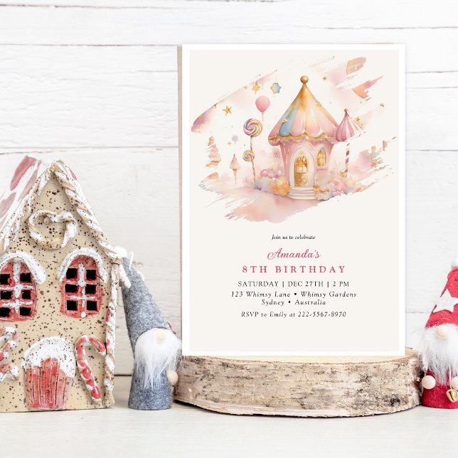 Whimsical Wonders Candyland Birthday card (Creator Uploaded)