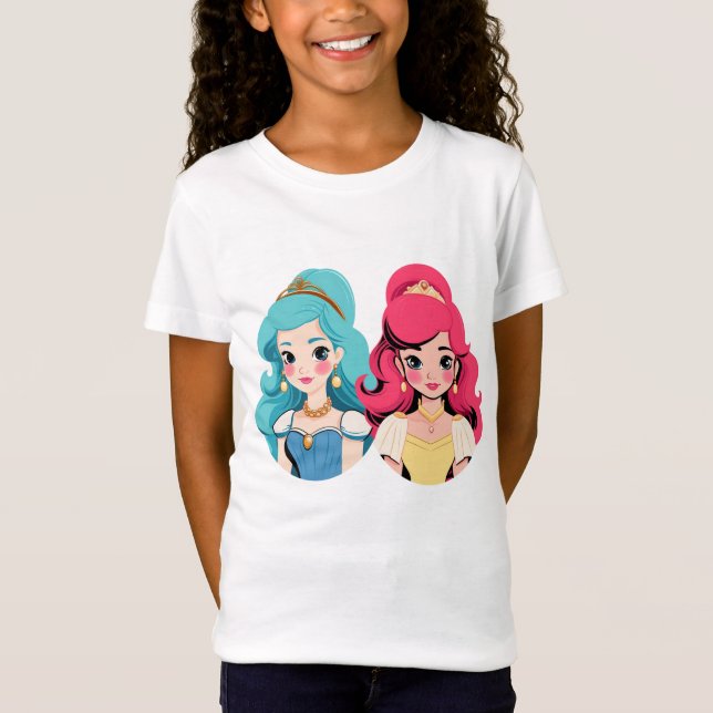 Whimsical Wonders: Girls' Everyday Tee (Front)