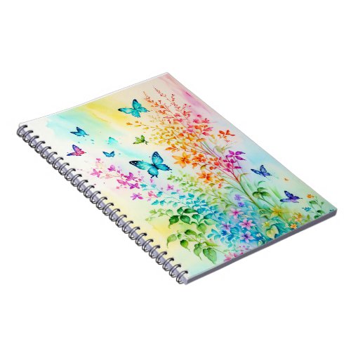 Whimsical Wonders Spiral Photo Notebook Design