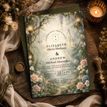 Whimsical Woodland Fairy Wedding