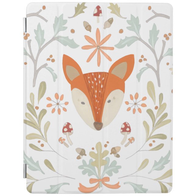 Whimsical Woodland Fox iPad Smart Cover (Front)