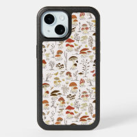 Whimsical Woodland Mushrooms Pattern
