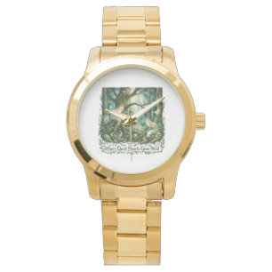 Whimsical Woodland Nature Décor Watch