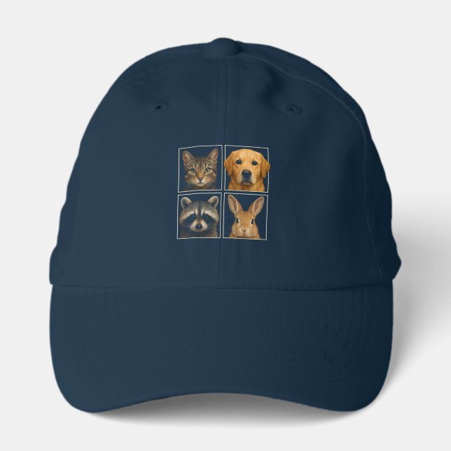 Whimsical Woodland Pet Hat Design (Front)