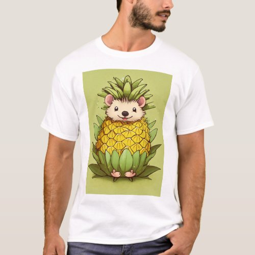 Whimsical Woodland Threads Hedgehog Haven Collect T_Shirt