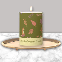 Whimsical Woodlands Fall Vibes Personalize Family