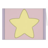Whimsical Yellow Star (Front Horizontal)