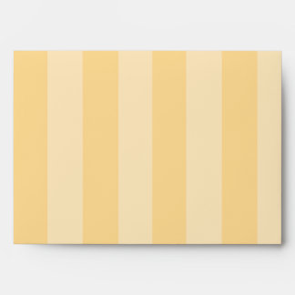 WHIMSICAL YELLOW STRIPE PATTERN ENVELOPE