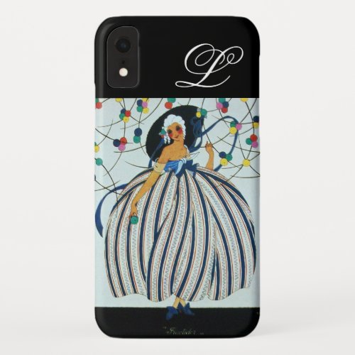 WHIMSICAL YOUNG GIRL MONOGRAM  Beauty Fashion iPhone XR Case