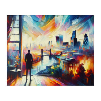 WhimsicalArtworks London Muse Abstract Wall Art