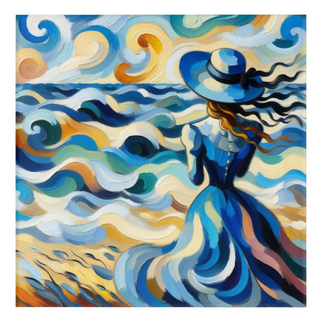 WhimsicalArtworks Wave's of Grace Abstract Art (Front)