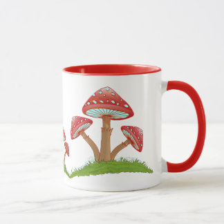 WhimsicalCharm: TheArtistic Beauty of the Mushroom Mug