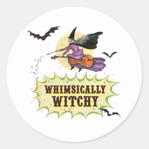 Whimsically Witchy Sticker