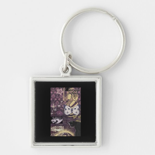 Whimsigoth Aesthetic Oversized Keychain (Front)