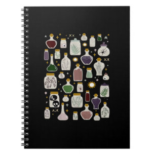 Whimsigoth Apothecary For Lights Notebook