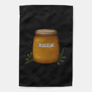 Whimsigoth Apothecary Jar Garden Flag