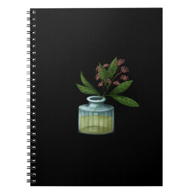 Whimsigoth Apothecary Vase Classic Notebook (Front)
