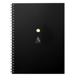 Whimsigoth Autumn Cottage Oversized Notebook