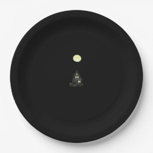 Whimsigoth Autumn Cottage Oversized Paper Plates