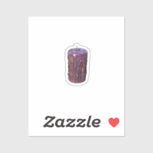 Whimsigoth Candle Classic Sticker