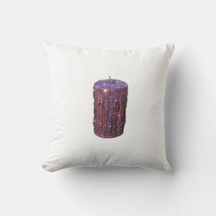 Whimsigoth Candle Classic Throw Pillow