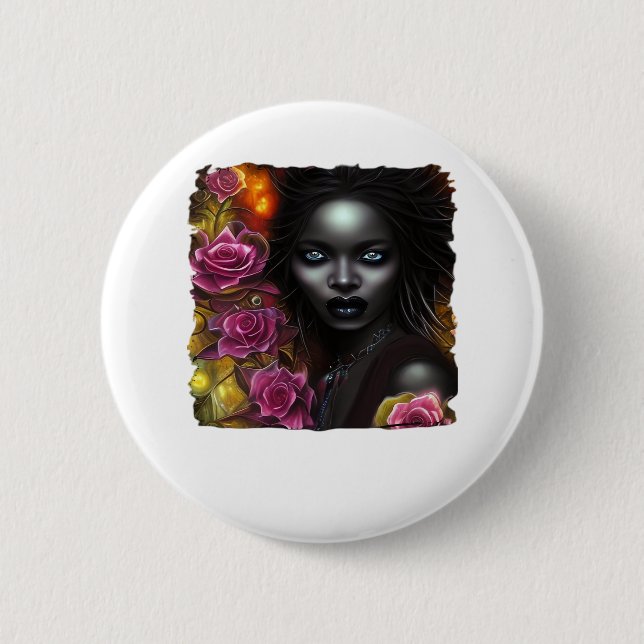 Whimsigoth Classic Halloween Button (Front)