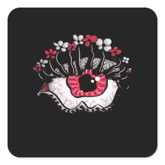 Whimsigoth Classic – Vintage Design Square Sticker