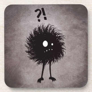 Whimsigoth Evil Character Wondering Dark Gothic Drink Coaster