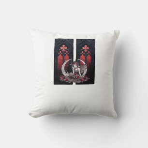 Whimsigoth Fairy Gothic Style Classic Throw Pillow