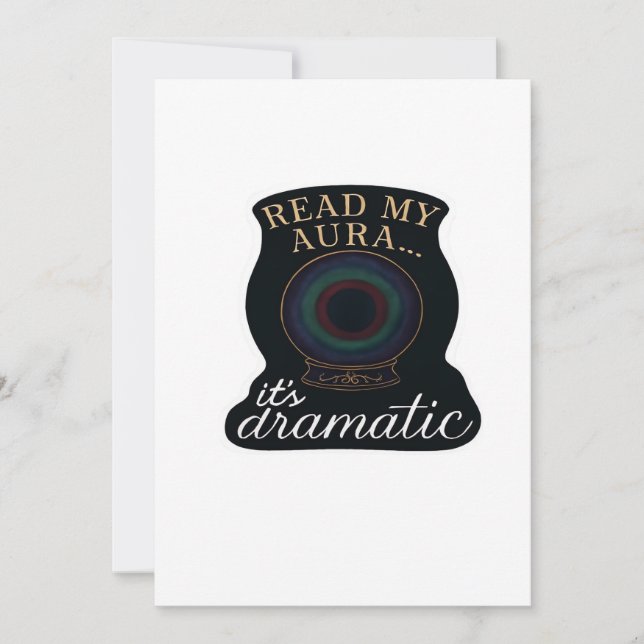 Whimsigoth Fantasy – Mystical Forests, Moons & Mag Holiday Card (Front)