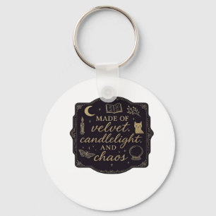Whimsigoth Fantasy Mystical Forests, Moons & Magic Keychain