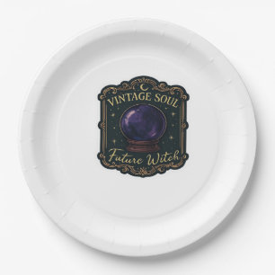 Whimsigoth Fantasy Mystical Forests, Moons & Magic Paper Plates