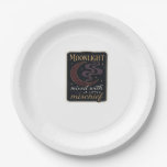 Whimsigoth Fantasy Mystical Forests, Moons &amp; Magic Paper Plates