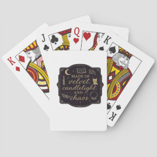 Whimsigoth Fantasy Mystical Forests, Moons & Magic Poker Cards