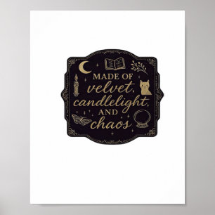 Whimsigoth Fantasy Mystical Forests, Moons & Magic Poster