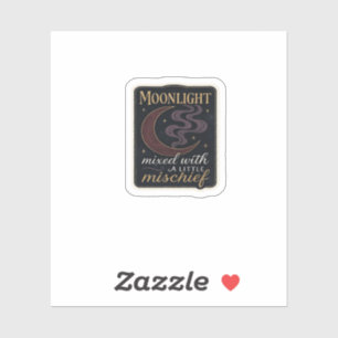 Whimsigoth Fantasy Mystical Forests, Moons & Magic Sticker