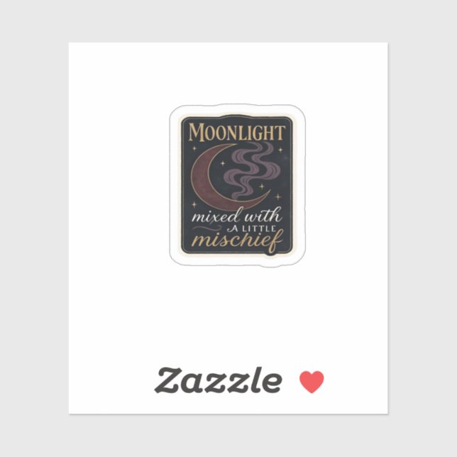 Whimsigoth Fantasy Mystical Forests, Moons & Magic Sticker (Sheet)