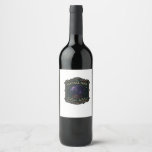 Whimsigoth Fantasy Mystical Forests, Moons &amp; Magic Wine Label