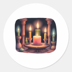 Whimsigoth Goth Wall Art 90S Decor Heckinfarout Classic Round Sticker