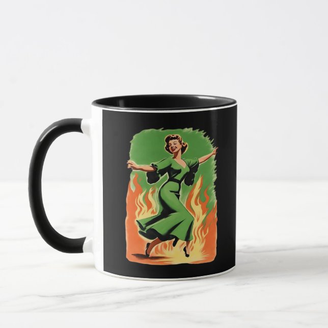 Whimsigoth Goth Wall Art 90s Decor HECKINFAROUT Fu Mug (Left)