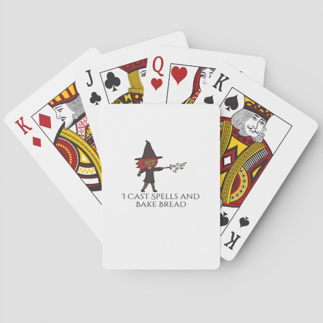 Whimsigoth Ink – Mystical Forests, Moons & Magic A Poker Cards (Back)