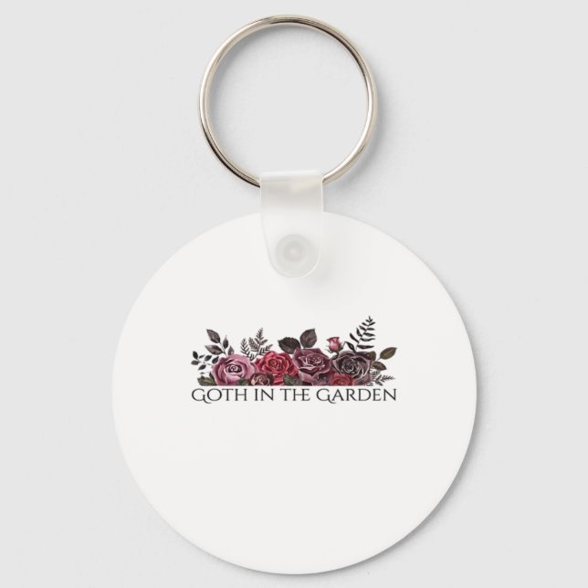 Whimsigoth Ink – Mystical Forests, Moons & Magic C Keychain (Front)
