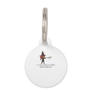 Whimsigoth Ink – Mystical Forests, Moons Magic Cl Pet ID Tag