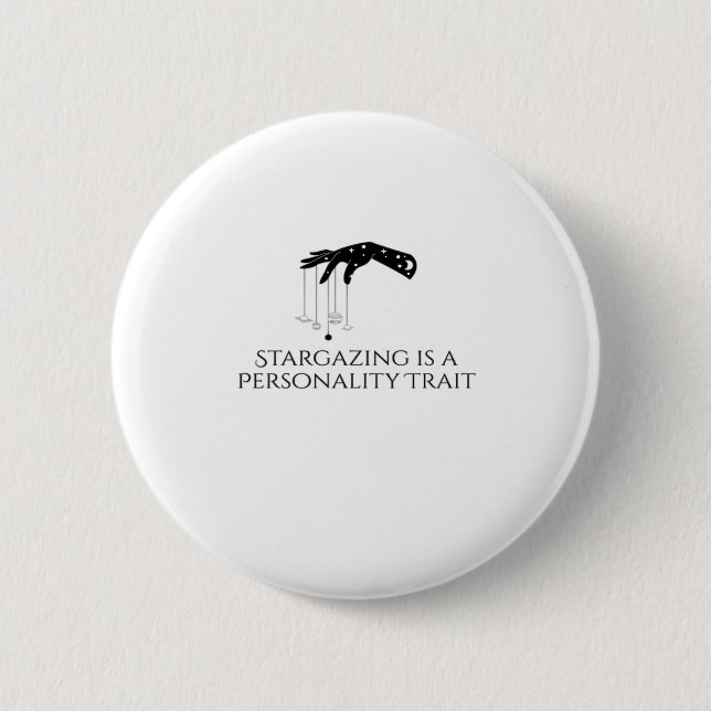 Whimsigoth Ink – Mystical Forests, Moons Magic Cla Button (Front)
