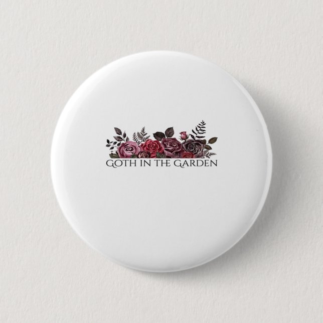 Whimsigoth Ink – Mystical Forests, Moons Magic Cla Button (Front)
