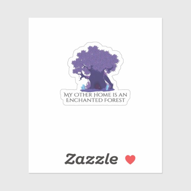Whimsigoth Ink – Mystical Forests, Moons Magic Cla Sticker (Sheet)